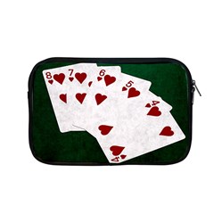 Poker Hands Straight Flush Hearts Apple Macbook Pro 13  Zipper Case by FunnyCow