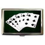 Poker Hands Straight Flush Spades Cigarette Money Cases Front