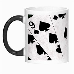 Poker Hands Straight Flush Spades Morph Mugs by FunnyCow