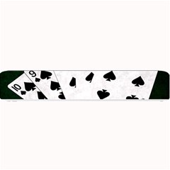 Poker Hands Straight Flush Spades Small Bar Mats by FunnyCow