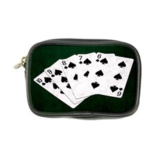 Poker Hands Straight Flush Spades Coin Purse by FunnyCow