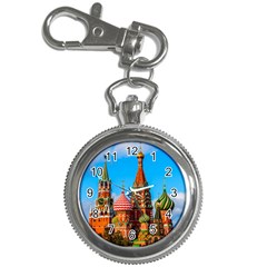 Moscow Kremlin And St  Basil Cathedral Key Chain Watches by FunnyCow