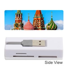 Moscow Kremlin And St  Basil Cathedral Memory Card Reader (stick)  by FunnyCow