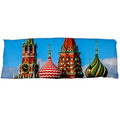 Moscow Kremlin And St  Basil Cathedral Body Pillow Case (dakimakura) by FunnyCow