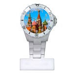 Moscow Kremlin and St. Basil Cathedral Plastic Nurses Watch Front