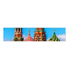 Moscow Kremlin And St  Basil Cathedral Velvet Scrunchie by FunnyCow