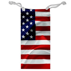 American Usa Flag Jewelry Bags by FunnyCow