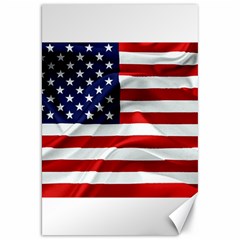 American Usa Flag Canvas 20  X 30   by FunnyCow