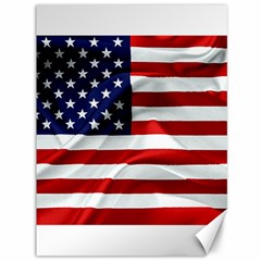 American Usa Flag Canvas 36  X 48   by FunnyCow