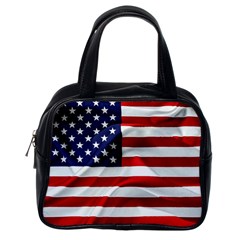 American Usa Flag Classic Handbags (one Side) by FunnyCow