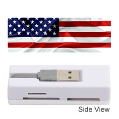 American Usa Flag Memory Card Reader (stick)  by FunnyCow