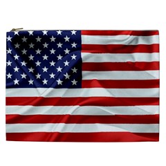 American Usa Flag Cosmetic Bag (xxl)  by FunnyCow