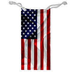 American Usa Flag Vertical Jewelry Bags