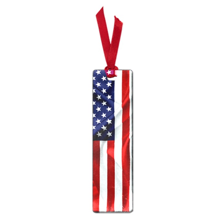 American Usa Flag Vertical Small Book Marks