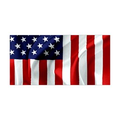 American Usa Flag Vertical Yoga Headband