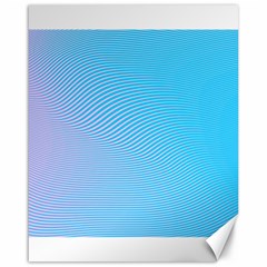 Background Graphics Lines Wave Canvas 16  X 20   by Nexatart