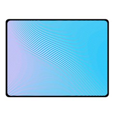 Background Graphics Lines Wave Fleece Blanket (small) by Nexatart