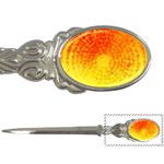 Abstract Explosion Blow Up Circle Letter Openers Front