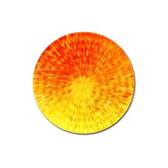 Abstract Explosion Blow Up Circle Magnet 3  (round) by Nexatart