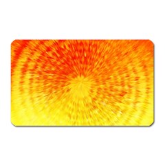 Abstract Explosion Blow Up Circle Magnet (rectangular) by Nexatart