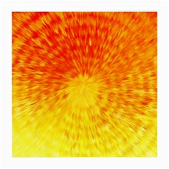 Abstract Explosion Blow Up Circle Medium Glasses Cloth (2-side) by Nexatart