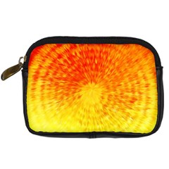 Abstract Explosion Blow Up Circle Digital Camera Cases by Nexatart