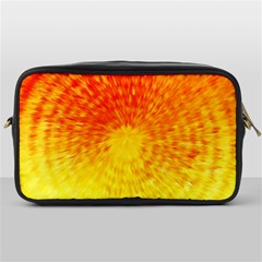 Abstract Explosion Blow Up Circle Toiletries Bags by Nexatart