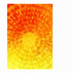 Abstract Explosion Blow Up Circle Small Garden Flag (two Sides) by Nexatart