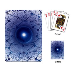 Network Social Abstract Playing Card