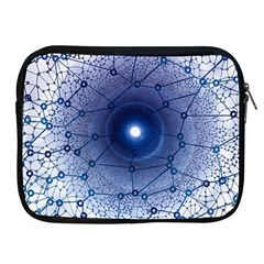 Network Social Abstract Apple iPad 2/3/4 Zipper Cases