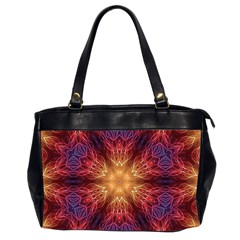 Fractal Abstract Artistic Office Handbags (2 Sides)  by Nexatart