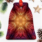 Fractal Abstract Artistic Bell Ornament (Two Sides) Front