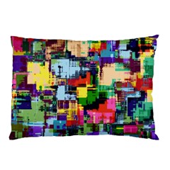 Color Abstract Background Textures Pillow Case by Nexatart