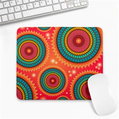 Background Texture Mosaic Pink Large Mousepads by Nexatart