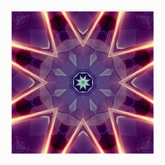 Abstract Glow Kaleidoscopic Light Medium Glasses Cloth (2-side) by Nexatart