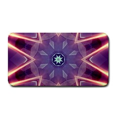 Abstract Glow Kaleidoscopic Light Medium Bar Mats by Nexatart