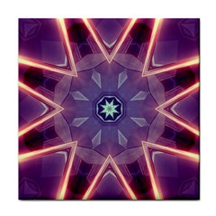 Abstract Glow Kaleidoscopic Light Face Towel by Nexatart