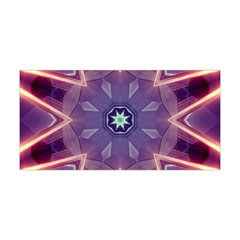 Abstract Glow Kaleidoscopic Light Yoga Headband by Nexatart