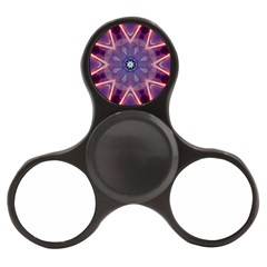 Abstract Glow Kaleidoscopic Light Finger Spinner by Nexatart