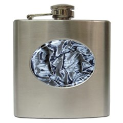 Pattern Abstract Desktop Fabric Hip Flask (6 Oz) by Nexatart