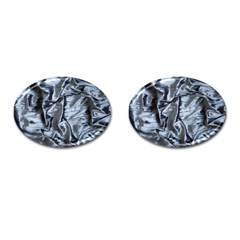 Pattern Abstract Desktop Fabric Cufflinks (oval) by Nexatart