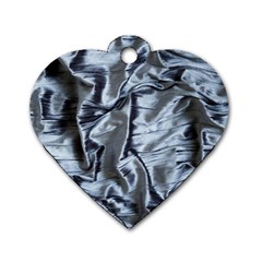 Pattern Abstract Desktop Fabric Dog Tag Heart (one Side) by Nexatart