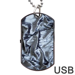 Pattern Abstract Desktop Fabric Dog Tag Usb Flash (two Sides) by Nexatart