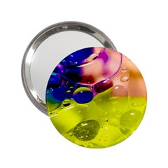 Abstract Bubbles Oil 2 25  Handbag Mirrors by Nexatart