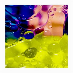 Abstract Bubbles Oil Medium Glasses Cloth by Nexatart