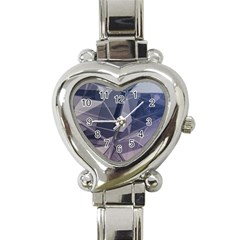 Abstract Background Abstract Minimal Heart Italian Charm Watch by Nexatart