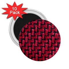 Fabric Pattern Desktop Textile 2 25  Magnets (10 Pack)  by Nexatart