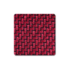 Fabric Pattern Desktop Textile Square Magnet by Nexatart