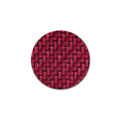 Fabric Pattern Desktop Textile Golf Ball Marker by Nexatart