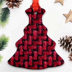 Fabric Pattern Desktop Textile Christmas Tree Ornament (two Sides) by Nexatart